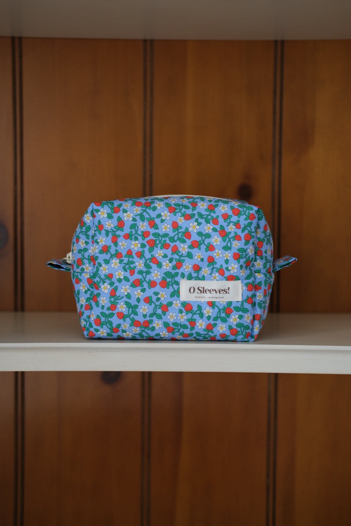 Strawberry Patch Makeup Bag - O Sleeves!