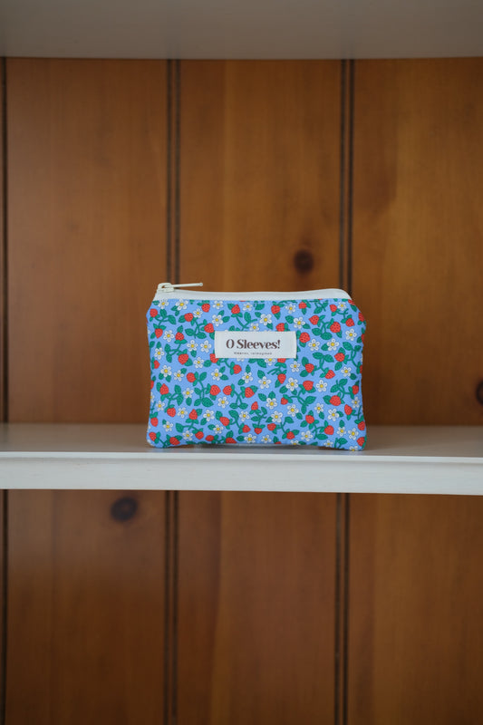 Strawberry Patch Mini Pouch - O Sleeves!