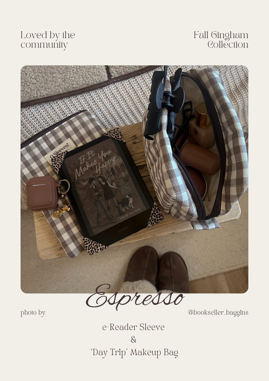 Espresso Makeup Bag - O Sleeves!