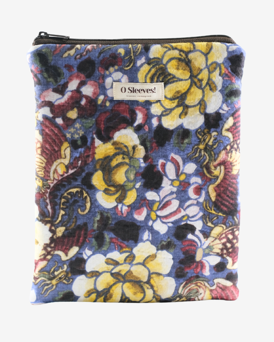 Maisie Linen Zip Book Sleeve - O Sleeves!
