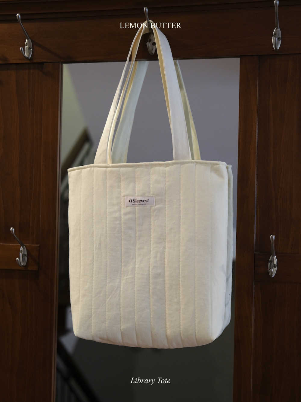 Lemon Butter Library Tote - O Sleeves!