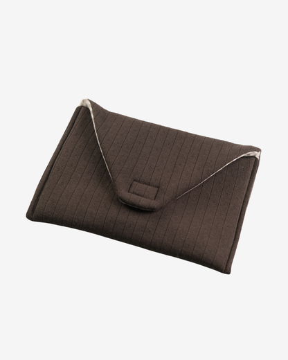 Hazel Pointelle Envelope Kindle Sleeve - Latte