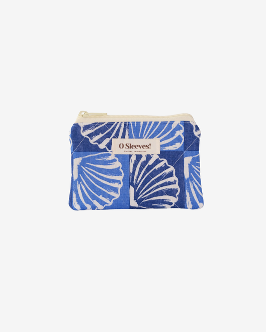 Seashell Linen Mini Pouch - O Sleeves!