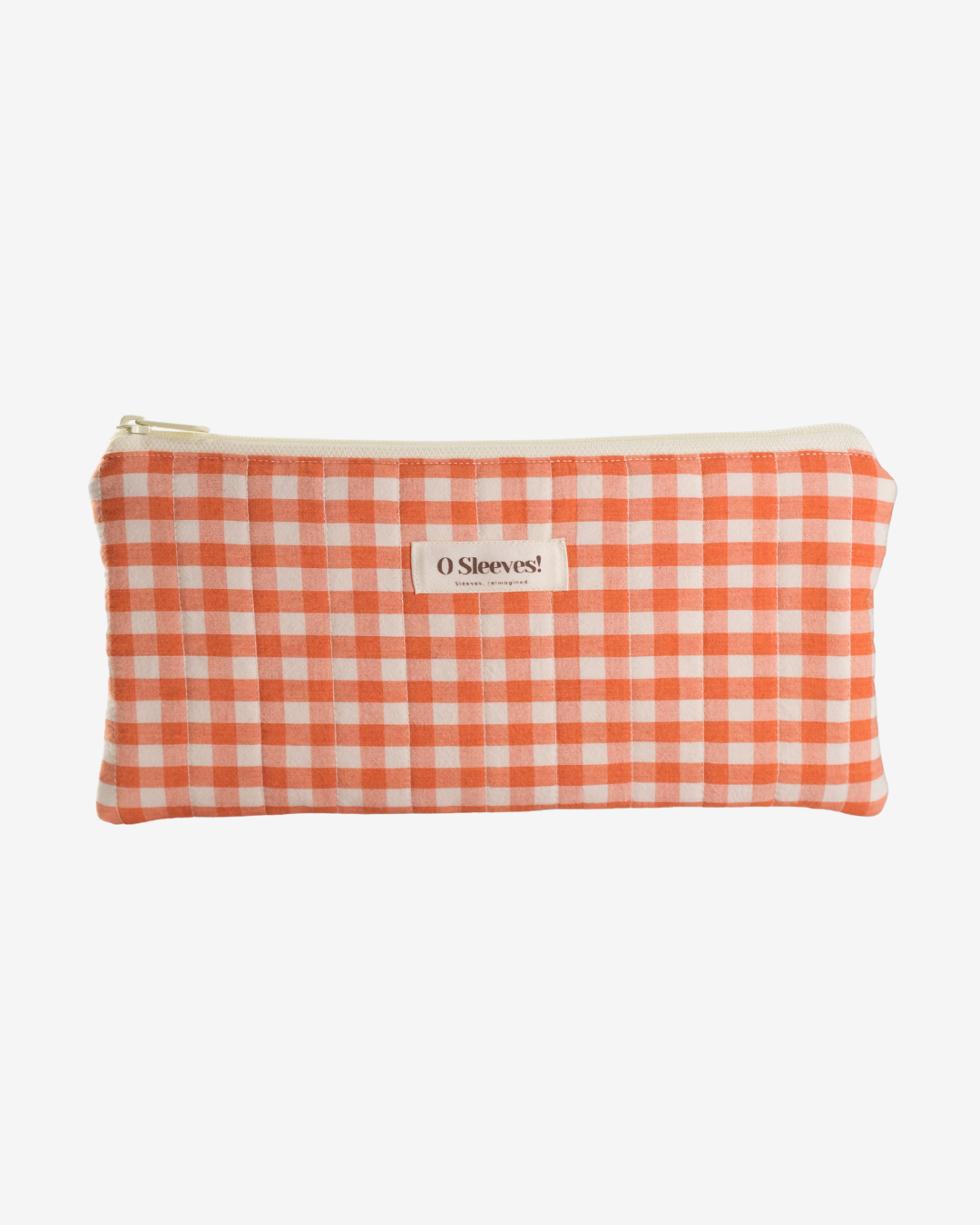 Pumpkin Spice Gingham Lifestyle Pouch