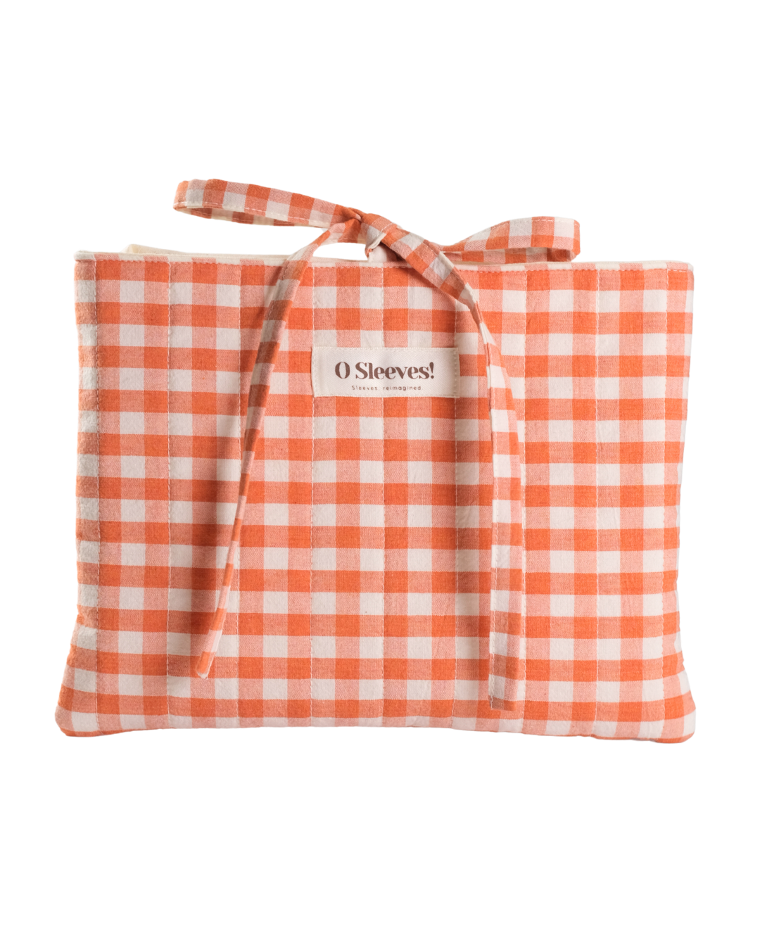 Pumpkin Spice Gingham Signature Book Sleeve