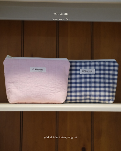 You & Me Toiletry Bag Set (2 Pieces)