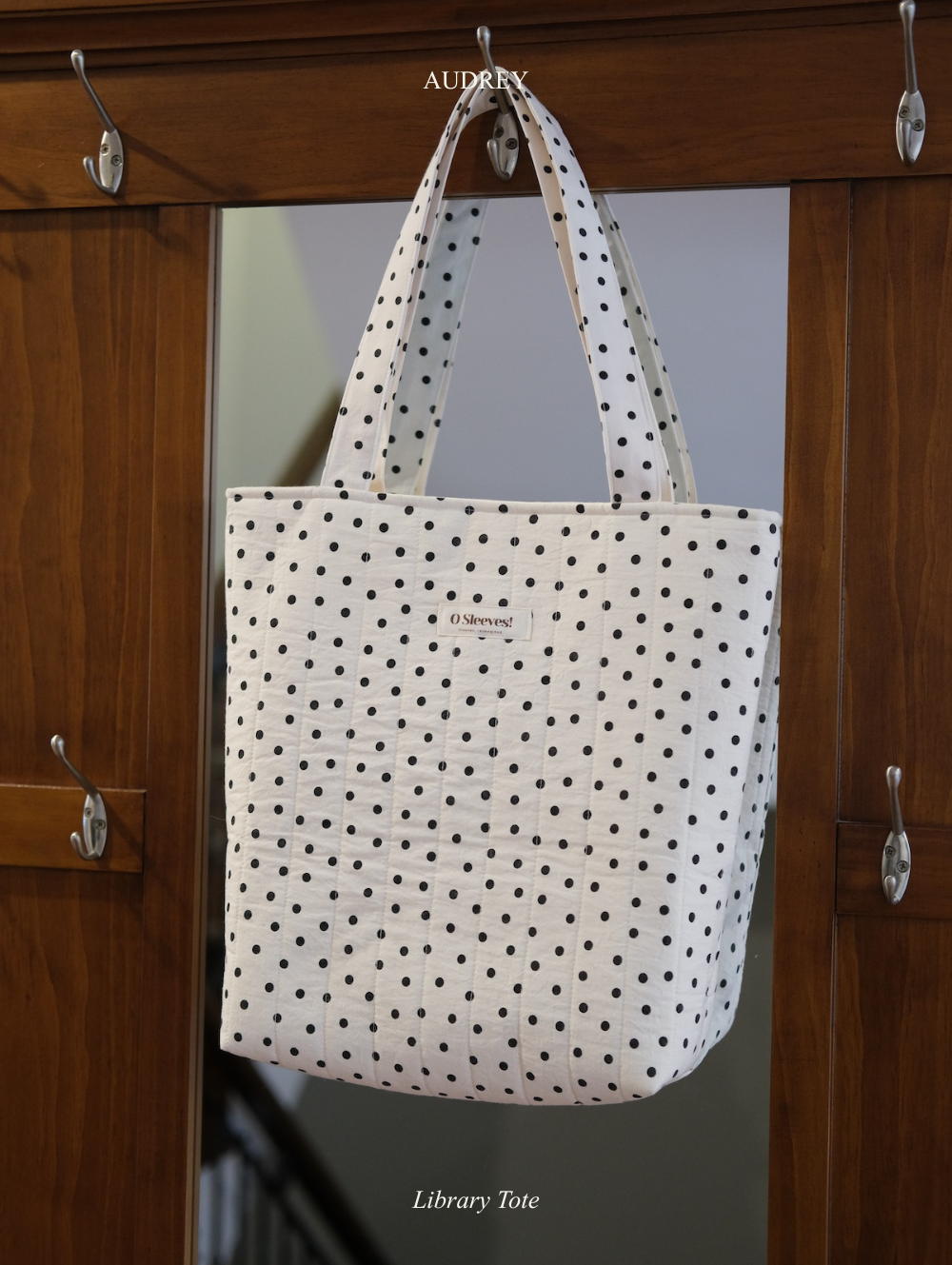 Audrey Library Tote - O Sleeves!