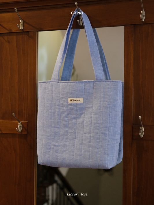 Capri Library Tote - O Sleeves!