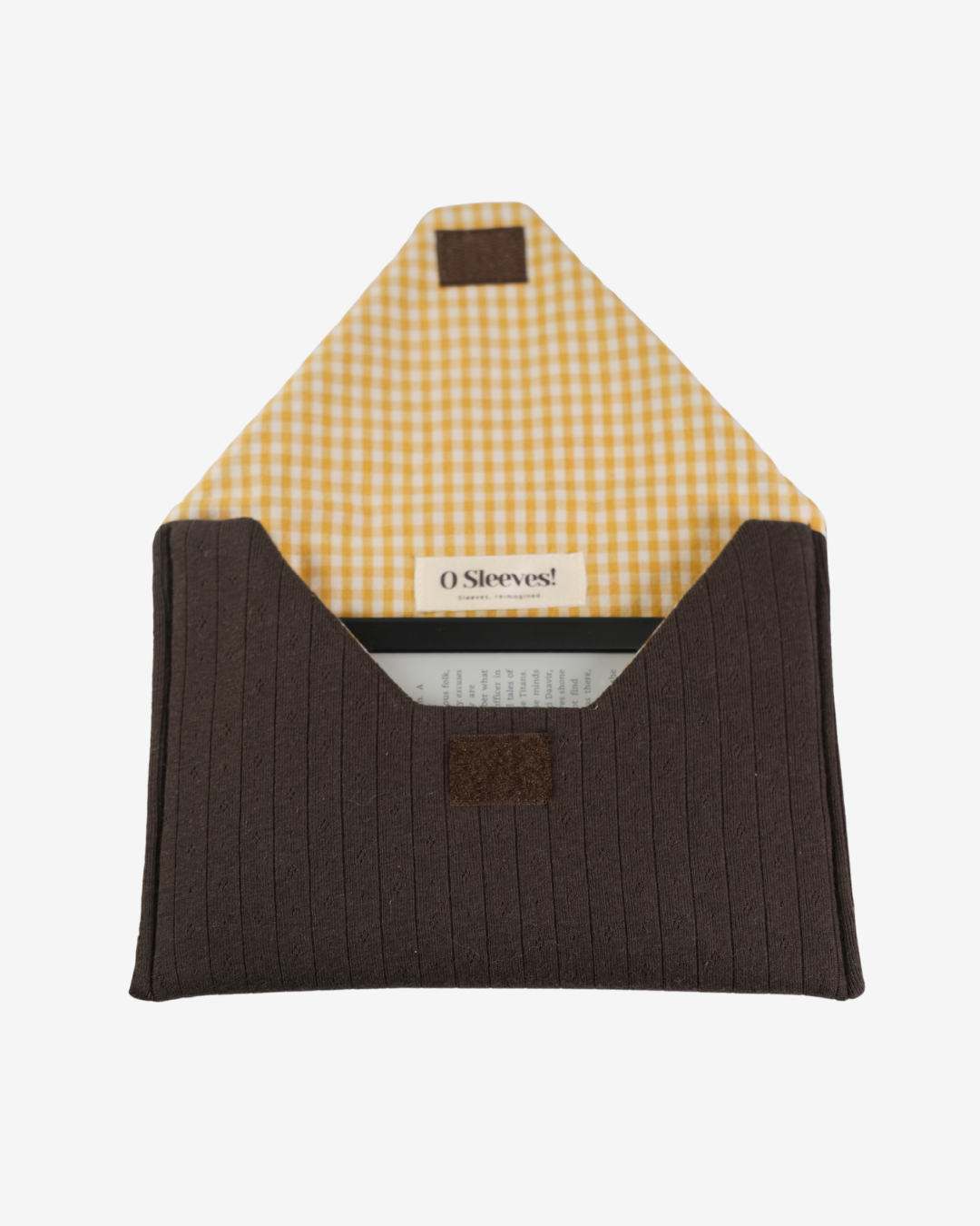 Hazel Pointelle Envelope Kindle Sleeve - Gingerbread