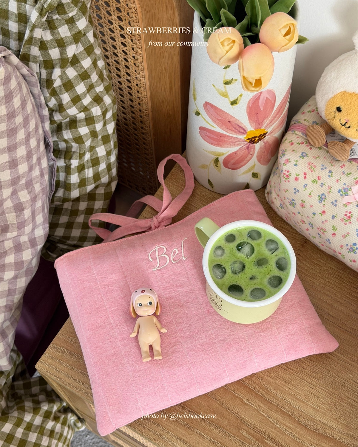 Strawberries & Cream Signature Book Sleeve - O Sleeves!