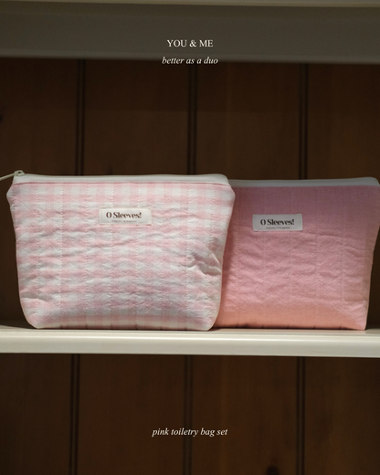 You & Me Toiletry Bag Set (2 Pieces)