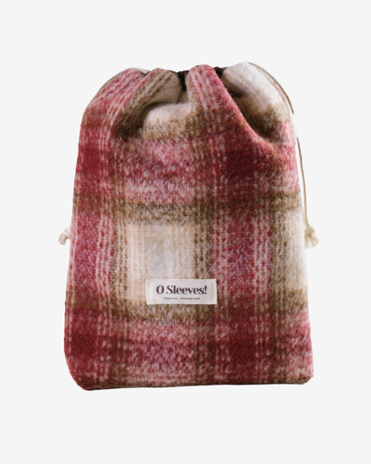 Limited: Holly Wool-Blend Drawstring Bag - O Sleeves!