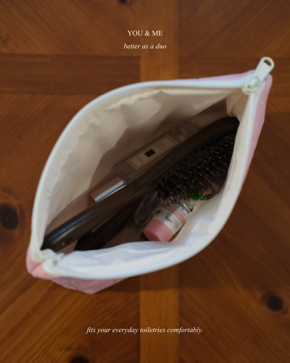 You & Me Toiletry Bag Set (2 Pieces)