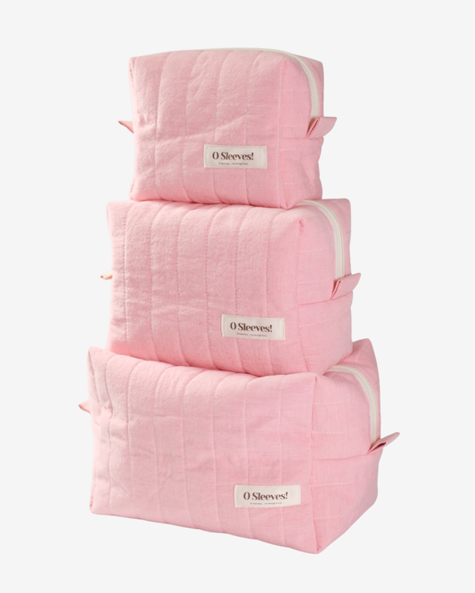 Strawberries & Cream Makeup Bag - O Sleeves!