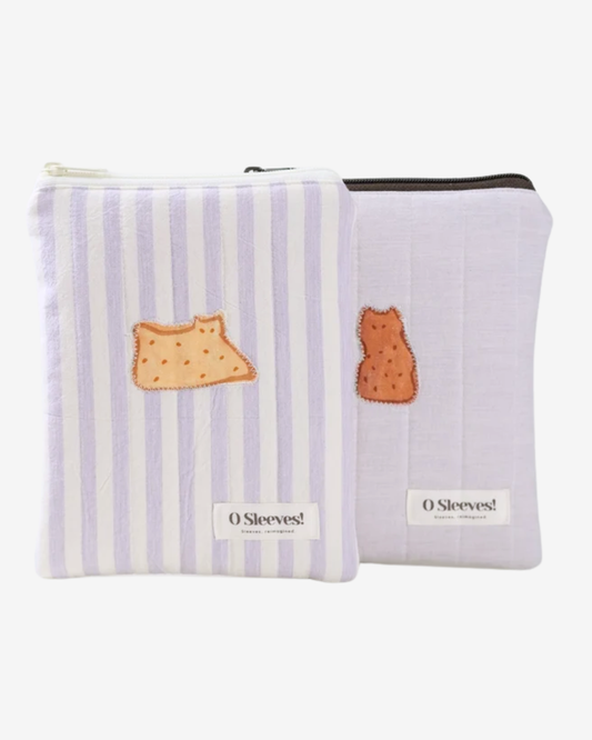 'Cat Cookies with Lavender Milk' e-Reader Sleeve - O Sleeves!