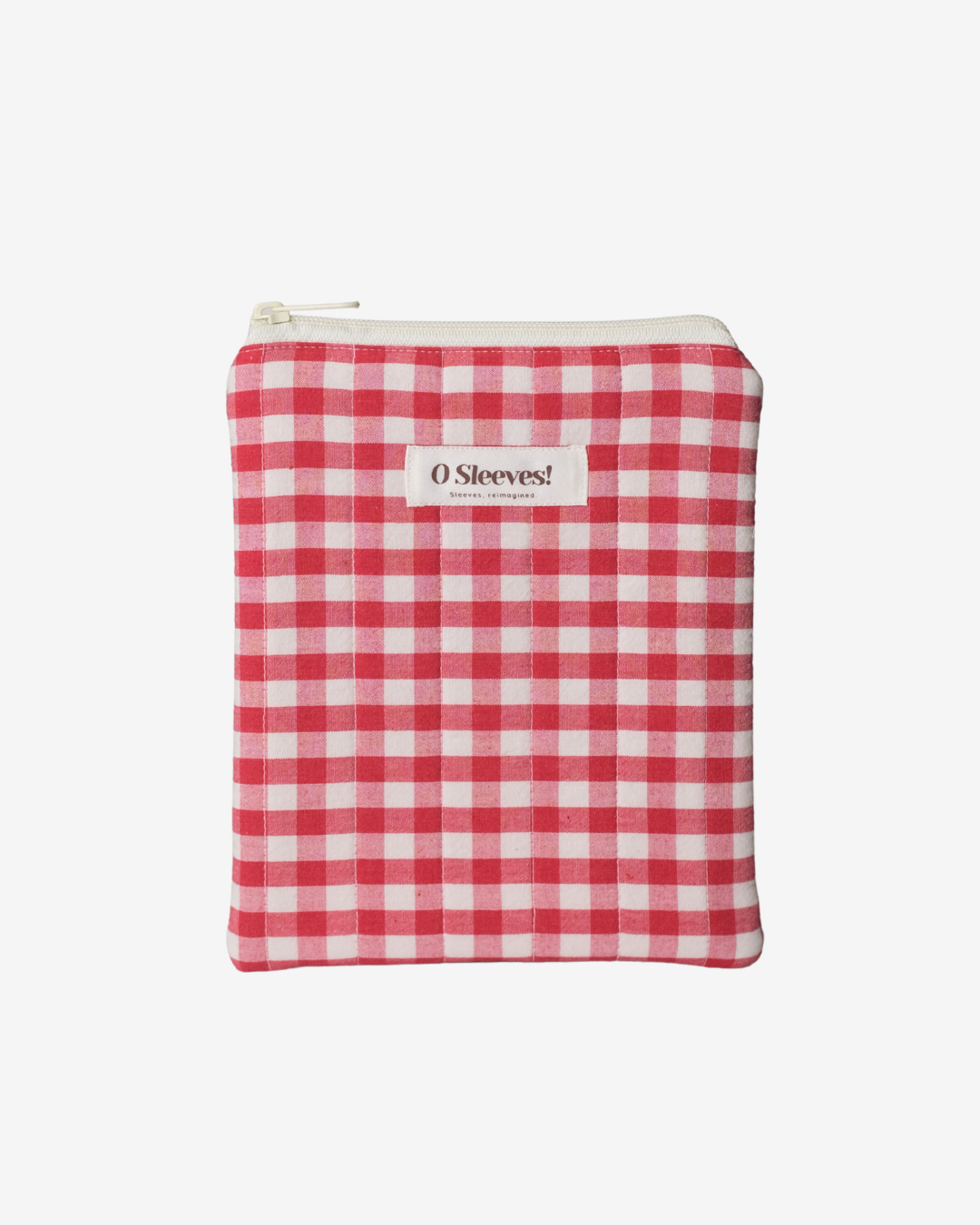 Cranberry Gingham Kindle Sleeve - O Sleeves!