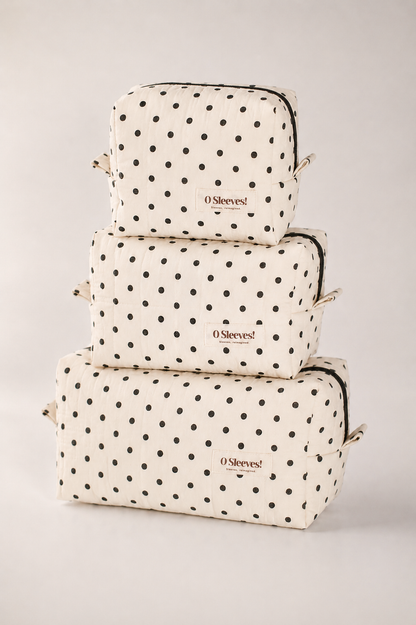 Ready-For-Anything Makeup Bag Trio (Audrey) - O Sleeves!
