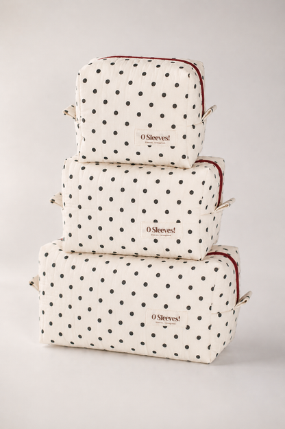 Ready-For-Anything Makeup Bag Trio (Audrey) - O Sleeves!
