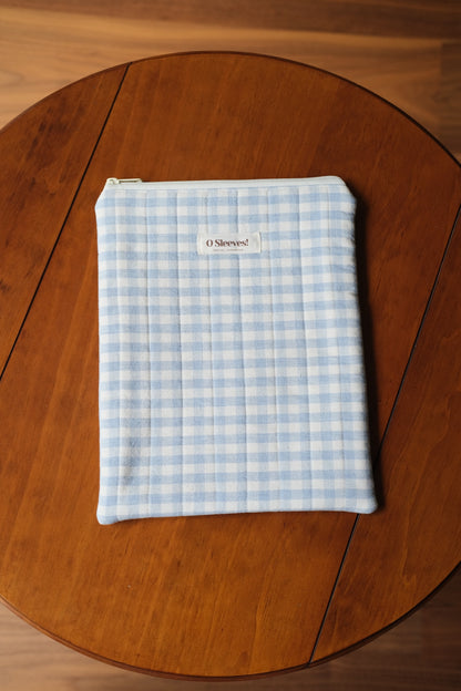 Blue Hydrangea Zip Book Sleeve