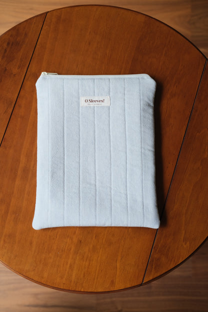 Blue Hydrangea Zip Book Sleeve