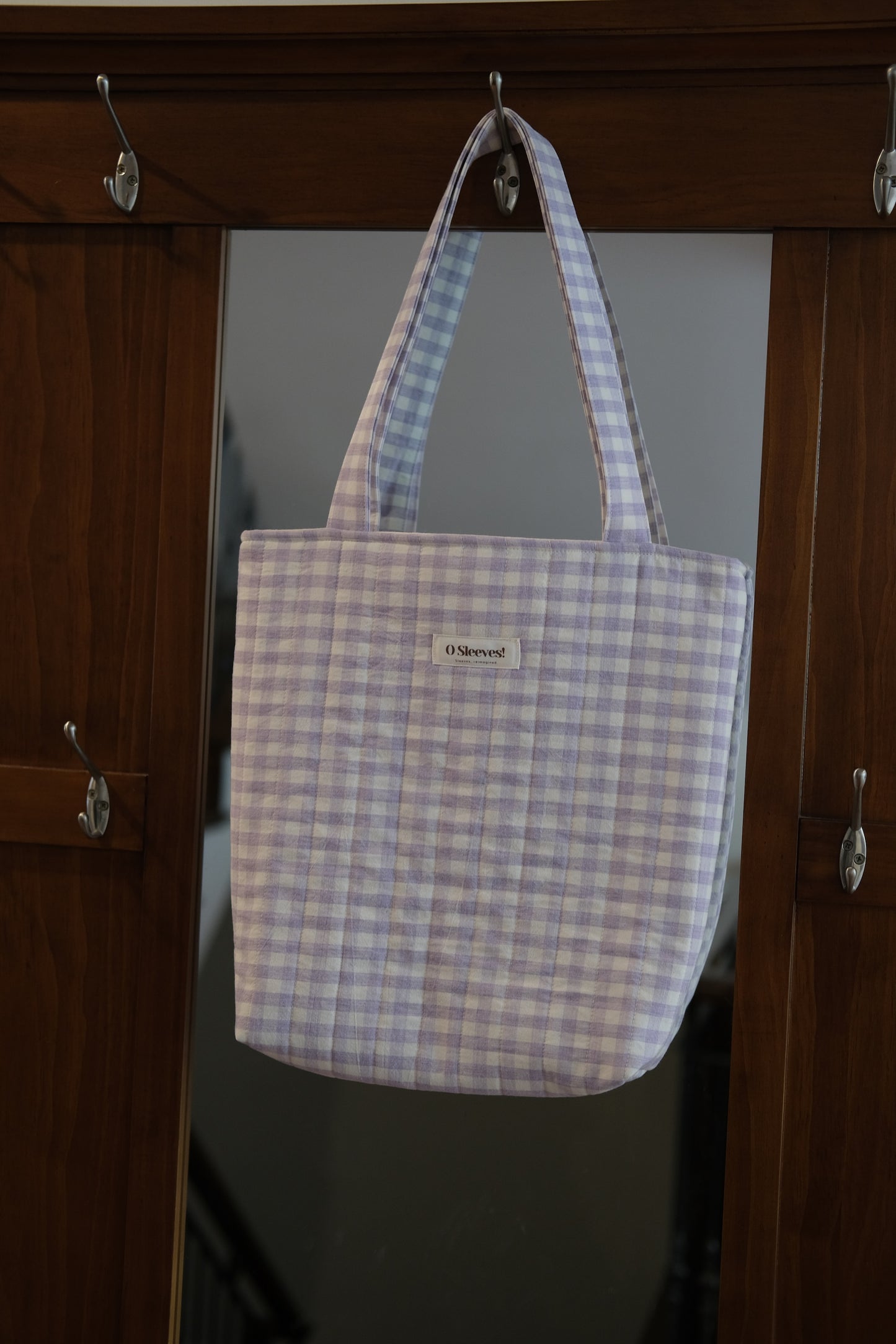 Lavender Milk Library Tote