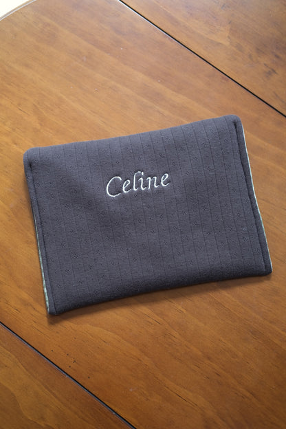 Hazel Pointelle Envelope Kindle Sleeve - Mulled Wine