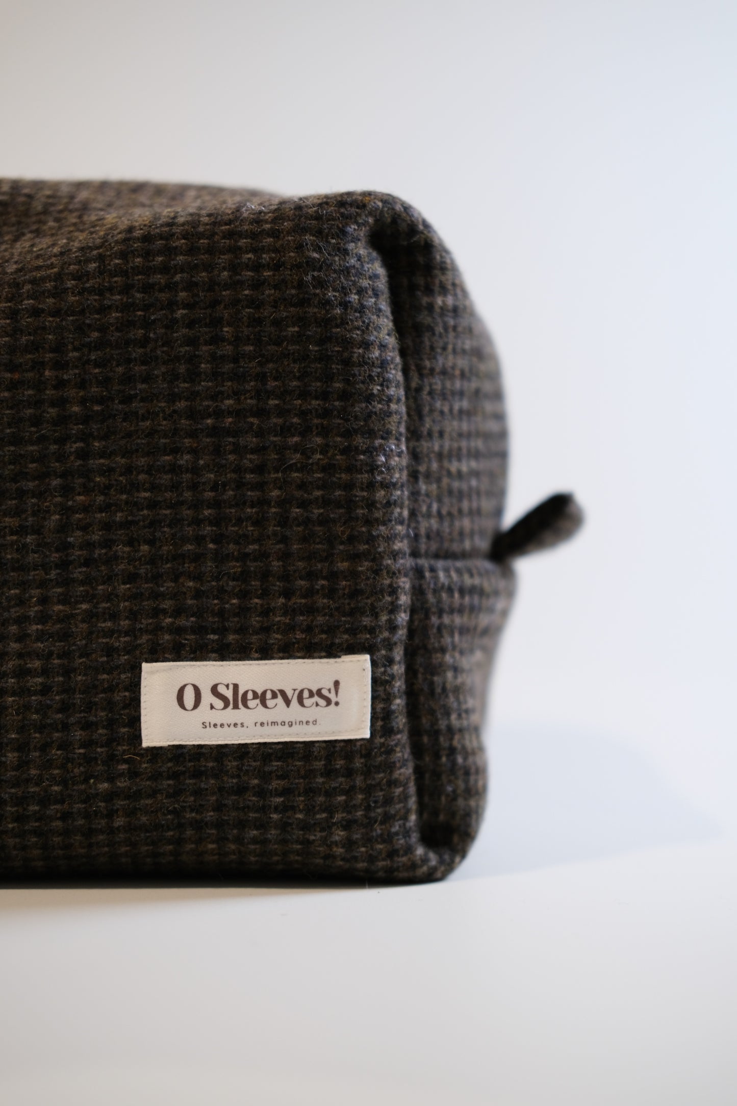 New York Tweed Makeup Bag