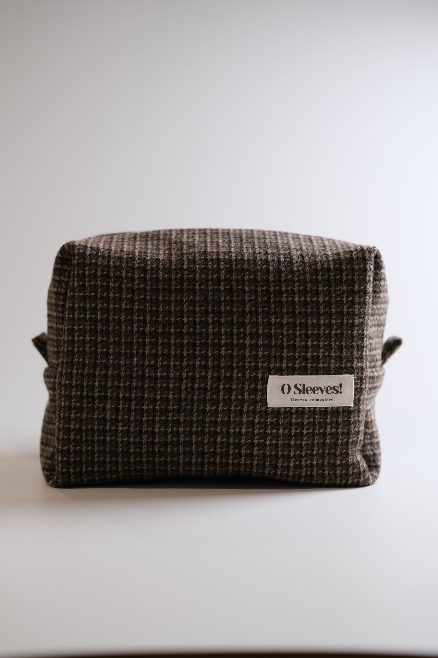 Boston Tweed Makeup Bag