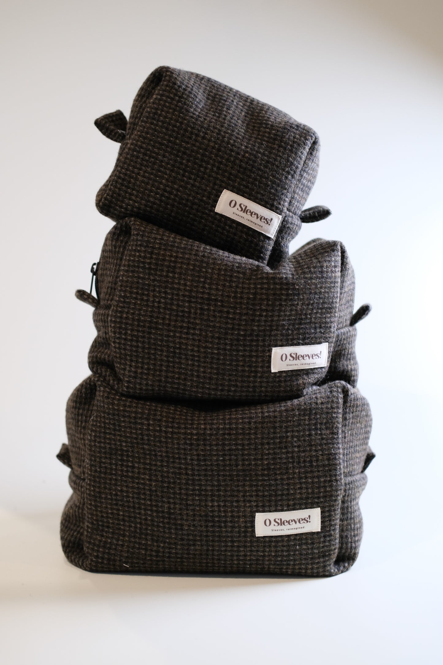 New York Tweed Makeup Bag