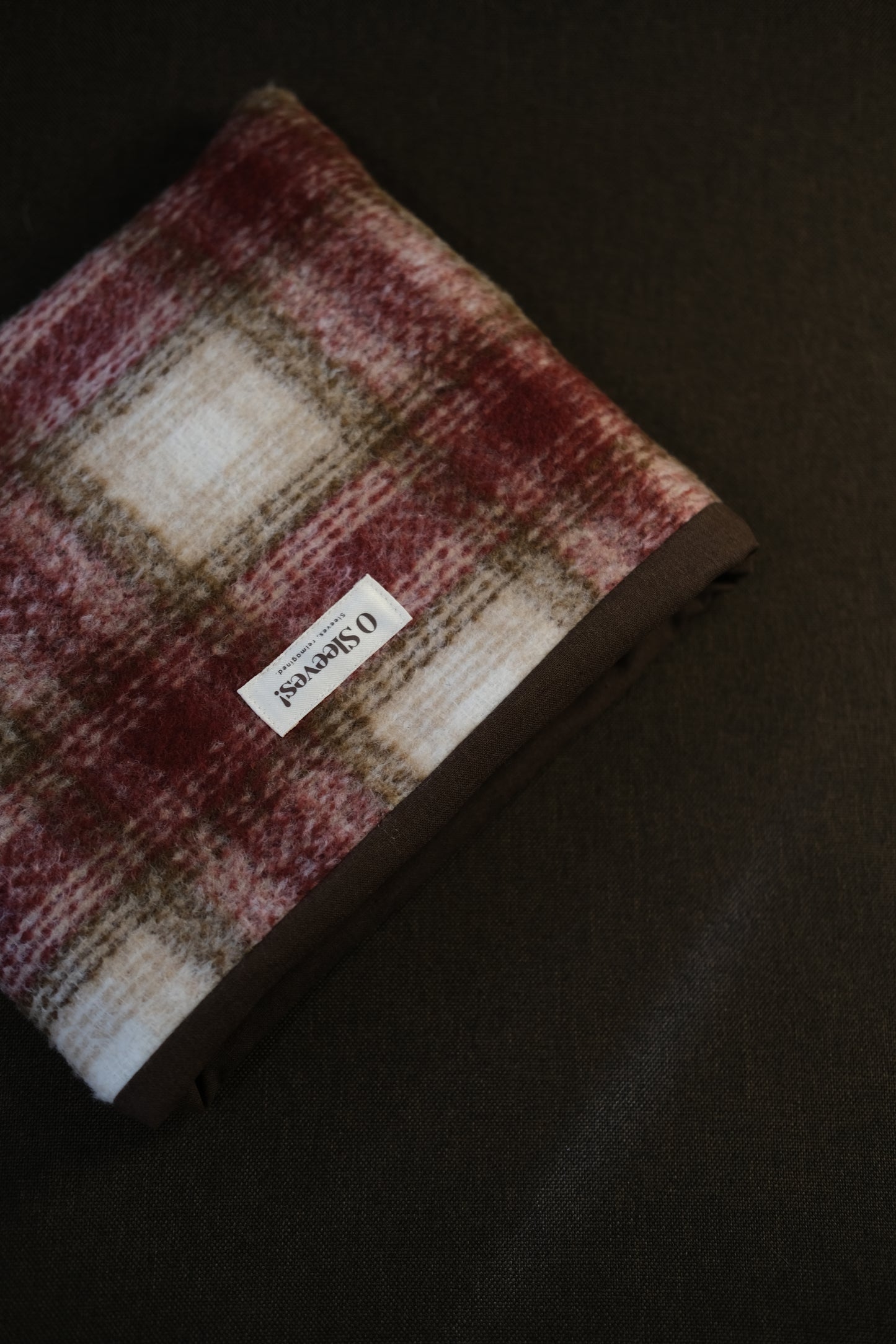 Holly Wool Book Sleeve (Standard/Large)