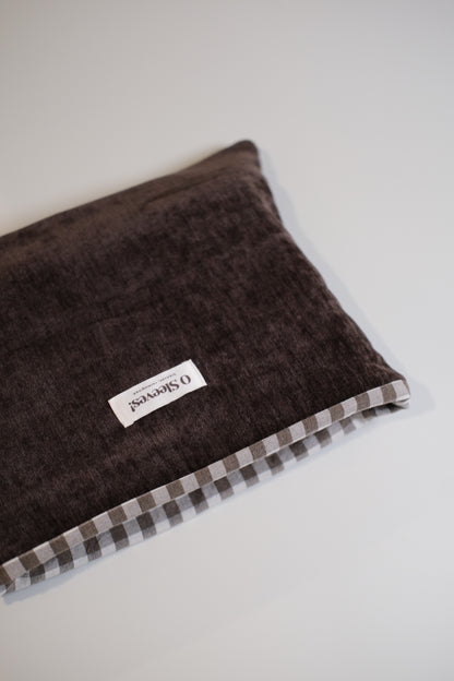 Espresso Velvet Book Sleeve (Standard/Large) - O Sleeves!
