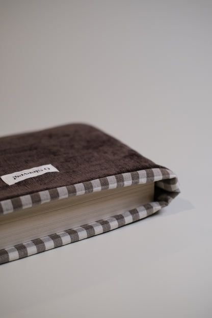 Espresso Velvet Book Sleeve (Standard/Large) - O Sleeves!