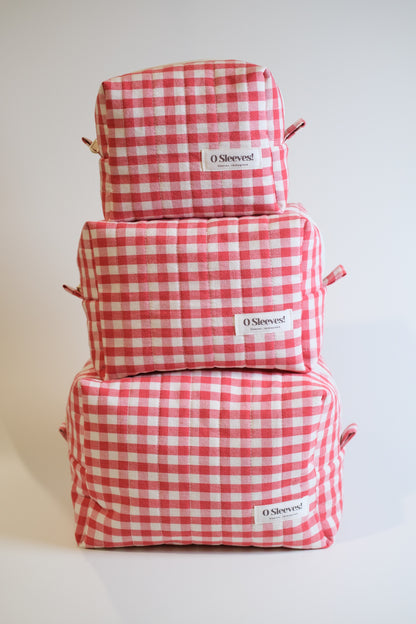 Cranberry Makeup Bag - O Sleeves!