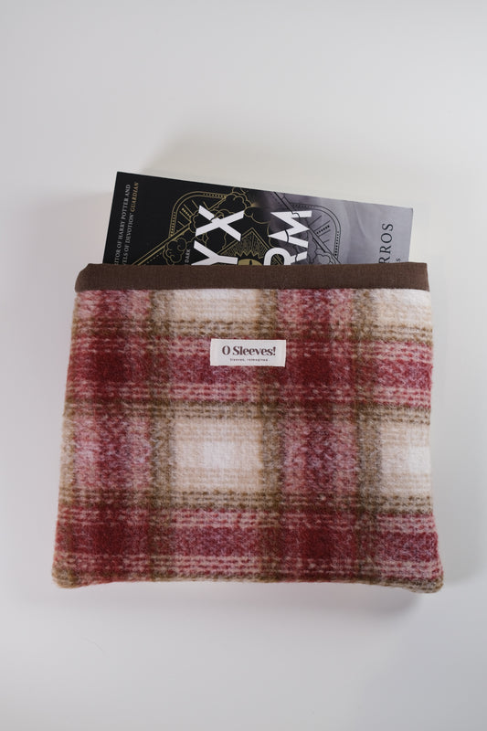 Limited: Holly Wool-Blend Book Sleeve (Standard/Large)