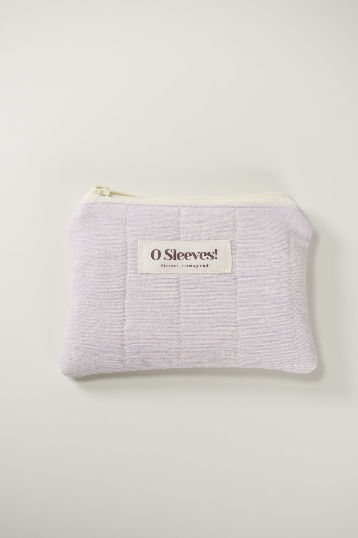 Lavender Milk Quilted Mini Pouch - O Sleeves!
