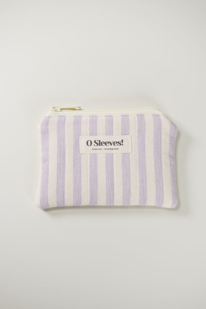 Lavender Milk Quilted Mini Pouch - O Sleeves!