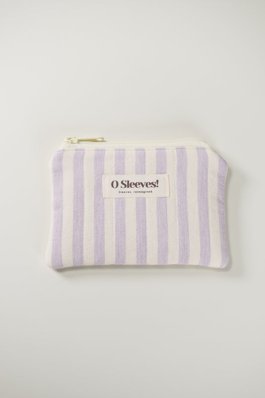 Lavender Milk Quilted Mini Pouch - O Sleeves!