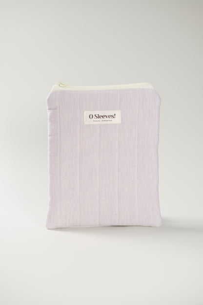 Lavender Milk Quilted e-Reader Sleeve
