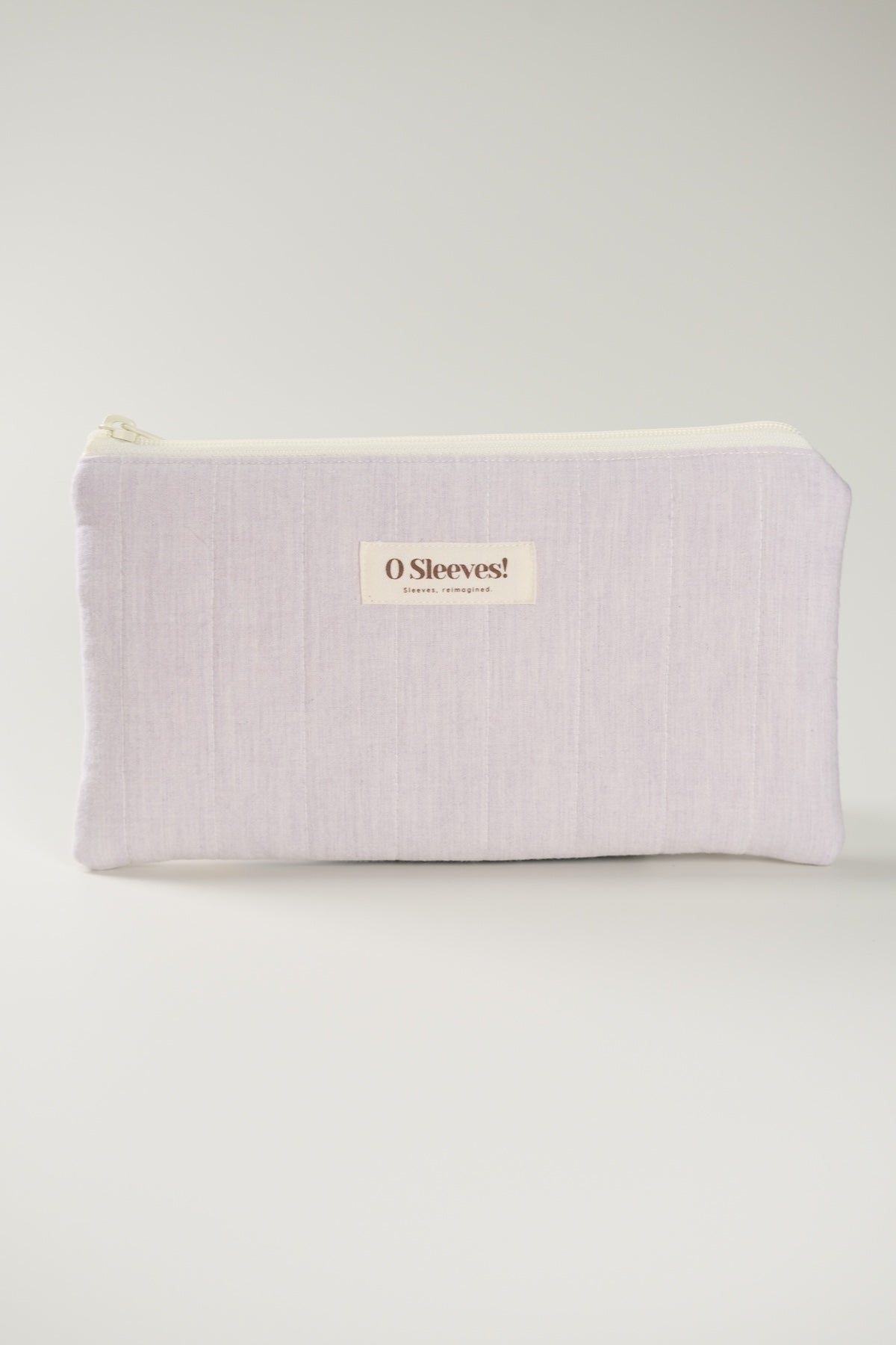 Lavender Milk Quilted Lifestyle Pouch