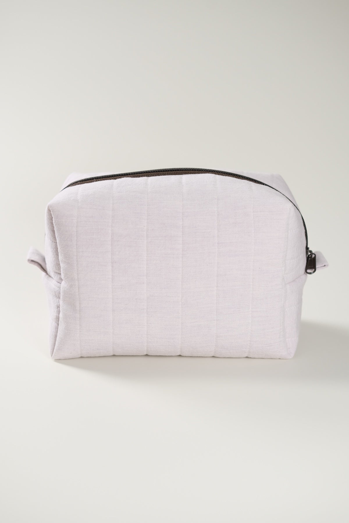 'Cat Cookies with Lavender Milk' Quilted Makeup Bag