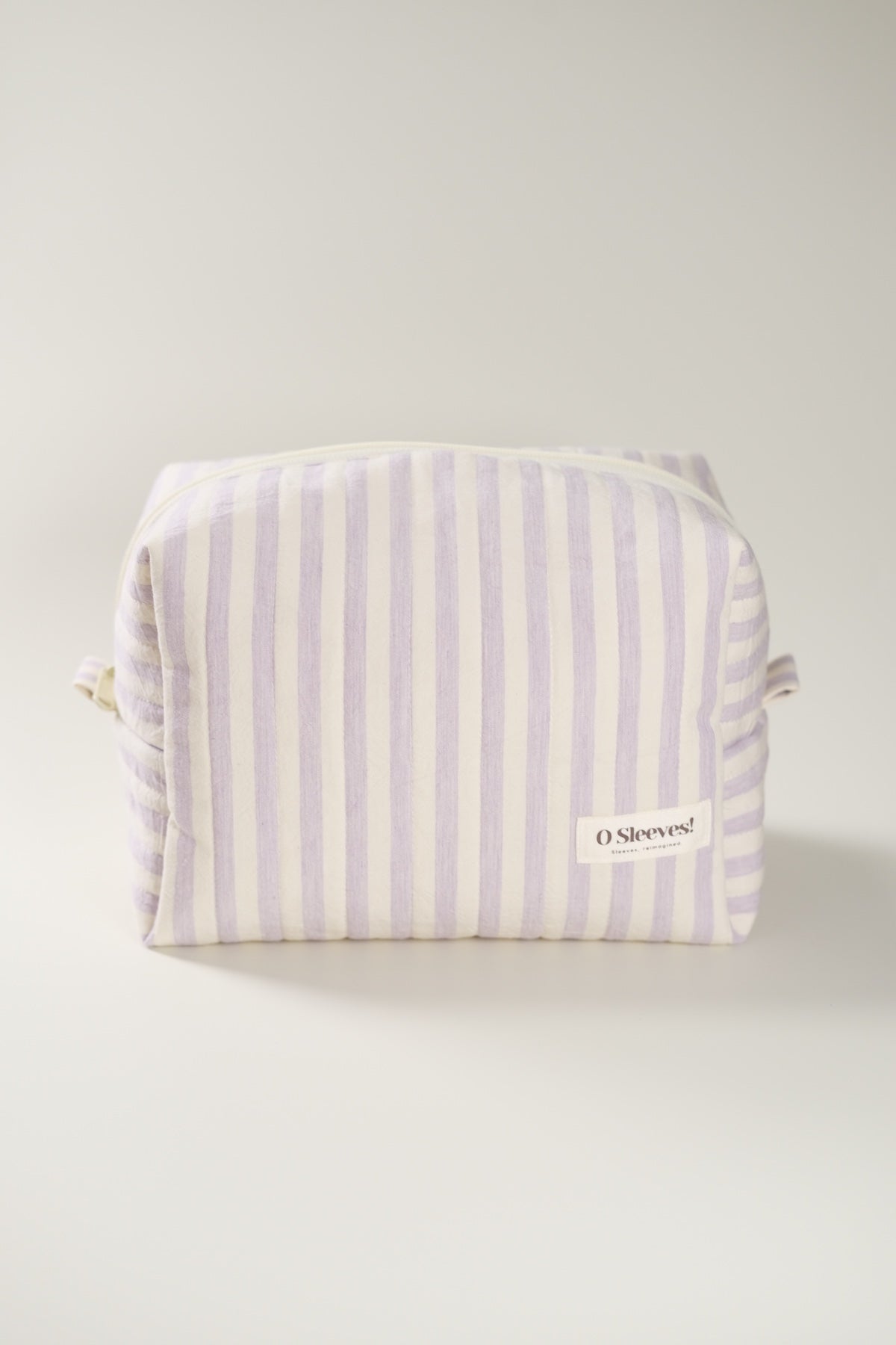 Lavender Milk Quilted Makeup Bag - O Sleeves!