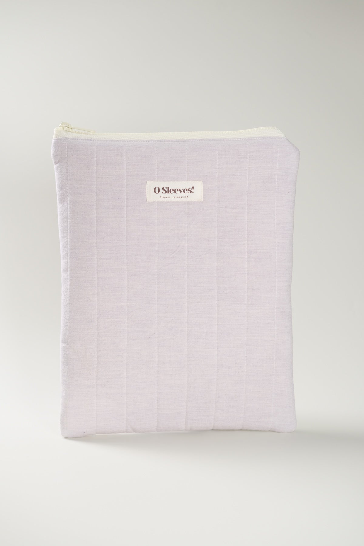 Lavender Milk Quilted Book Sleeve - O Sleeves!