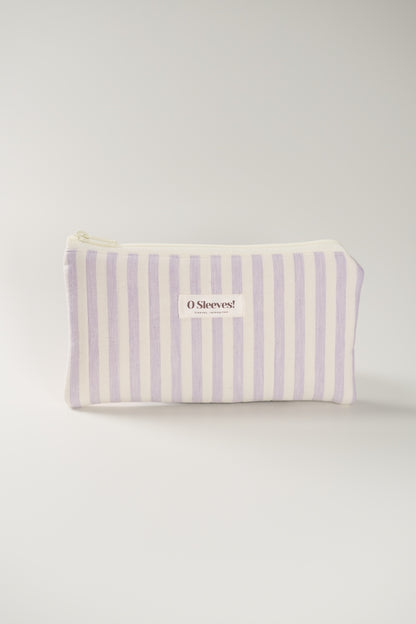 Lavender Milk Quilted Lifestyle Pouch