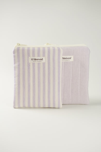 Lavender Milk Quilted e-Reader Sleeve