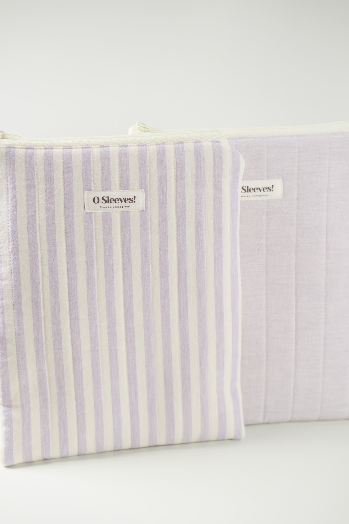 Lavender Milk Quilted Book Sleeve - O Sleeves!