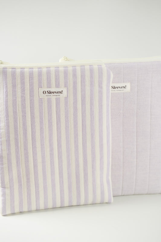 Lavender Milk Quilted Book Sleeve - O Sleeves!