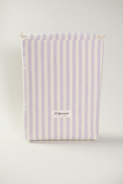 Lavender Milk Quilted Drawstring Bag - O Sleeves!