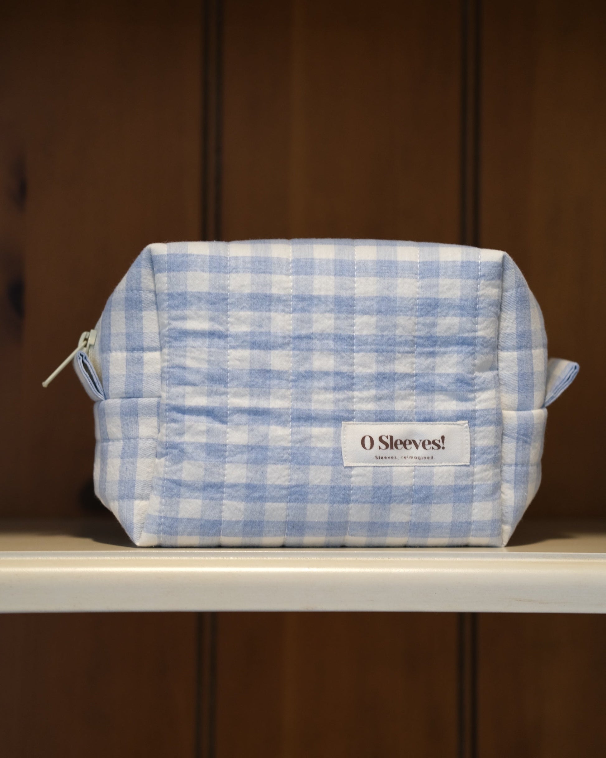 Blue Hydrangea Makeup Bag - O Sleeves!