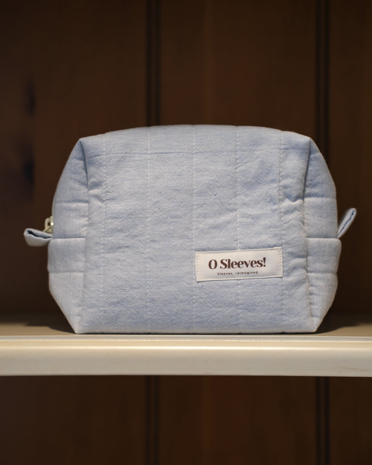 Blue Hydrangea Makeup Bag - O Sleeves!