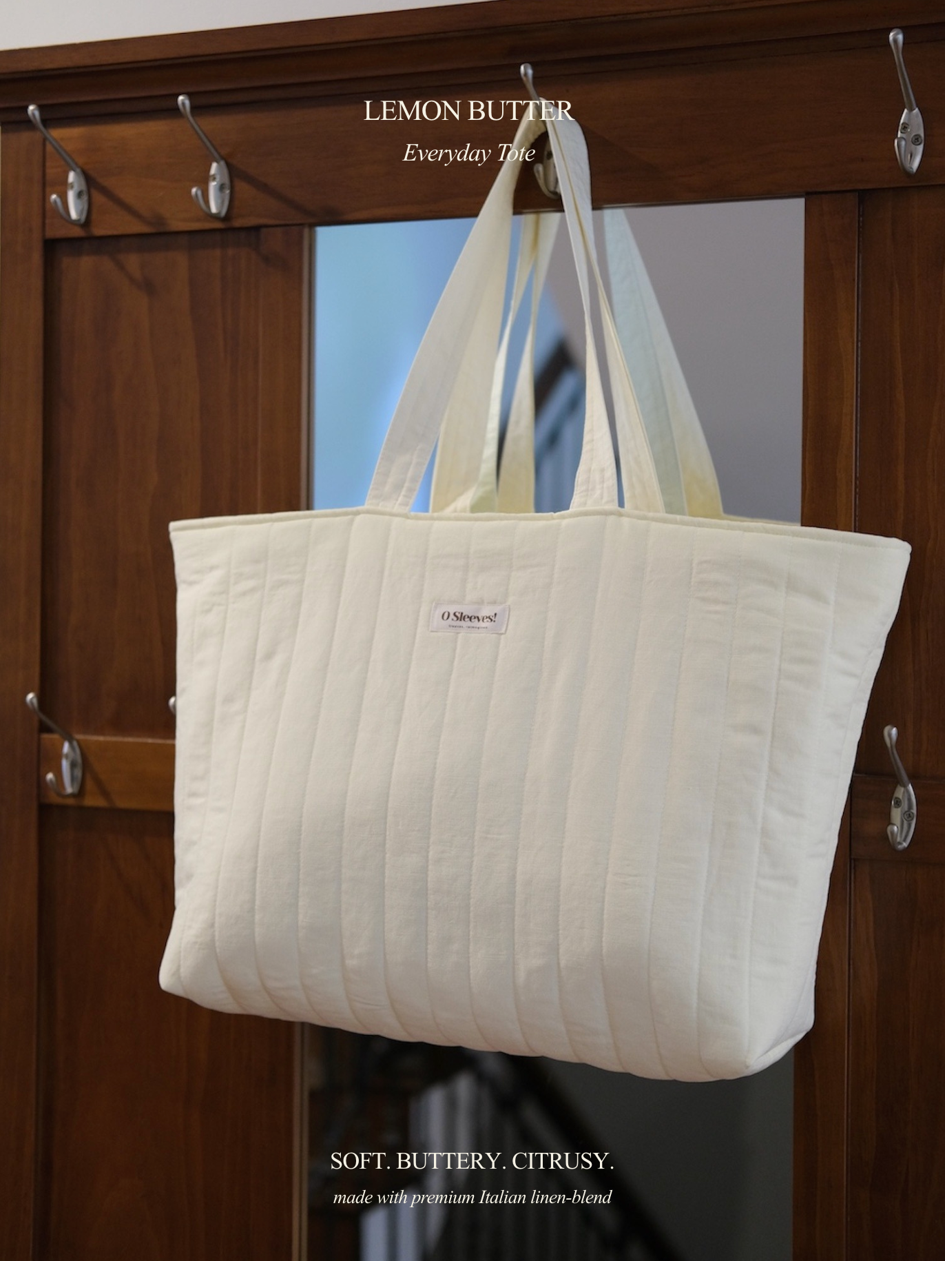 Limited: Lemon Butter Everyday Tote - O Sleeves!